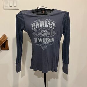 Harley-Davidson Navy Long Sleeve Shirt